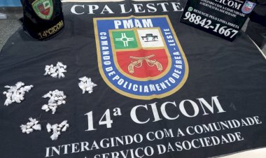 Polícia Militar detém cinco envolvidos com o tráfico de entorpecentes em quatro zonas de Manaus