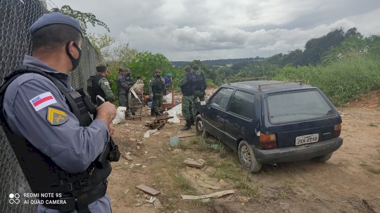Polícia Militar identifica Danos em área de preservação na Zona Oeste