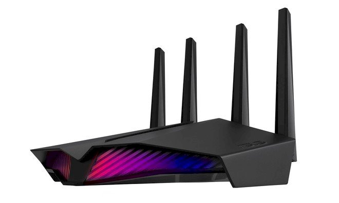 Asus lança novo roteador de Wi-Fi 6 com luzes LED e recursos inteligentes