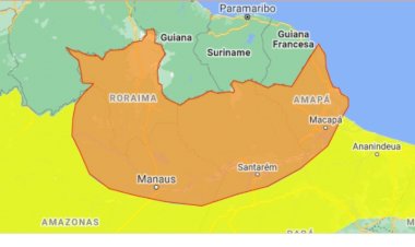 Inmet faz "alerta laranja" indicando que chuvas intensas podem atingir Manaus