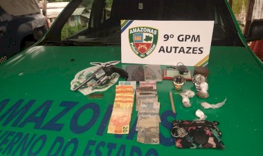 Em Autazes, Polícia Militar apreende adolescente e detém homem com drogas na AM-254