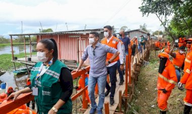 Prefeito David Almeida anuncia aumento do Auxílio Aluguel para R$ 500 às famílias atingidas pela cheia