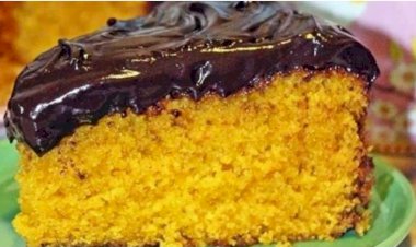Bolo de Cenoura Vegano