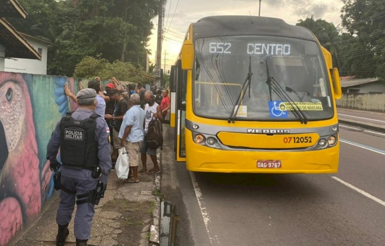 Operação Catraca. Homem é preso com drogas dentro de Coletivo