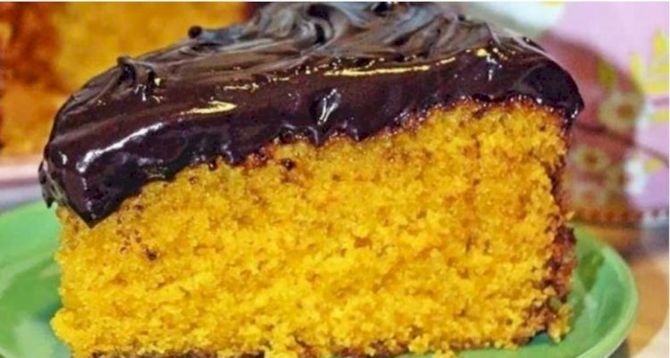 Bolo de Cenoura Vegano