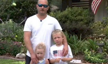 Menino de 7 anos salva o pai e a irmã após nadar por uma hora para buscar ajuda