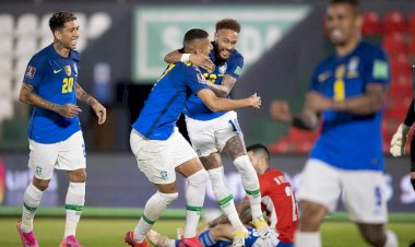 Brasil vence o Paraguai e segue como Líder das eliminatórias