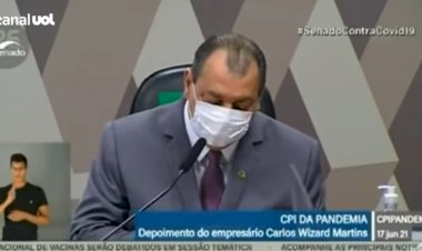 CPI da  Covid. Omar Aziz manda apreender passaporte de Carlos Wizard