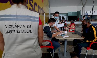 Operação já testou 2,8 mil passageiros para detecção de Covid-19 no aeroporto e porto de Manaus