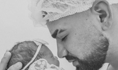 Nasce Bella, filha de Dilsinho e Beatriz Ferraz: "Minha vida mudou para sempre"