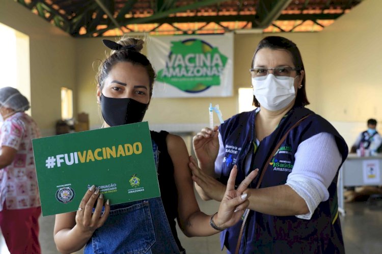 Mutirão Vacina Amazonas inicia no Careiro da Várzea e primeiros vacinados destacam conquista e felicidade