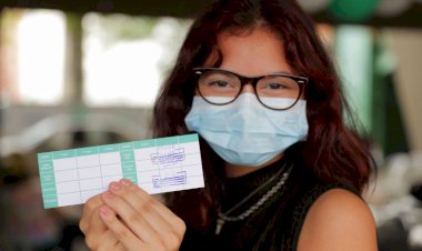 Quase 7 mil adolescentes foram vacinados no posto do Sambódromo neste sábado (14/08)