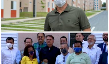 Bolsonaro e David Almeida  inauguraram Cidadão 2 etapa B