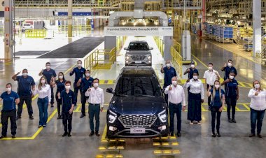 Hyundai começa a produzir novo Creta 2022 em Piracicaba (SP)