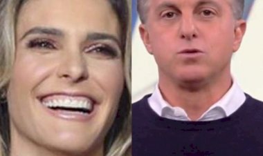 Fernanda Lima passa a perna em Huck e assume comando de programa