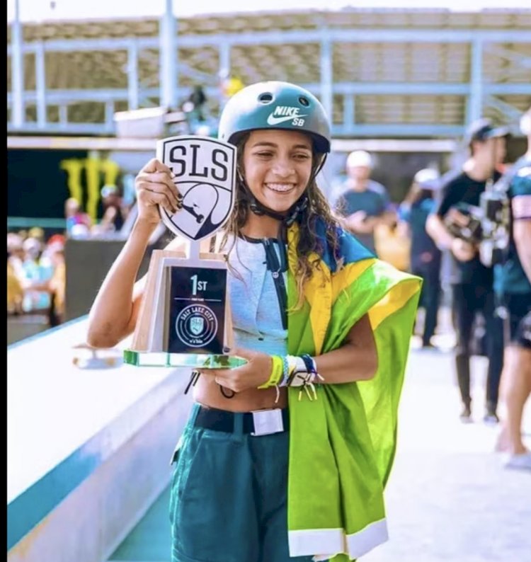 Rayssa Leal vence etapa de Salt Lake City do Mundial de skate street