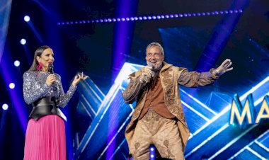 Alexandre Borges é o quinto desmascarado do 'The Masked Singer Brasil'