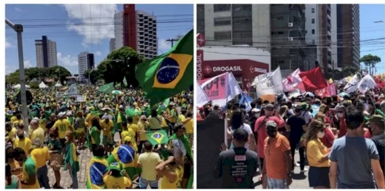 Atos a favor e contra Bolsonaro marcam  manifestações de 7 de setembro