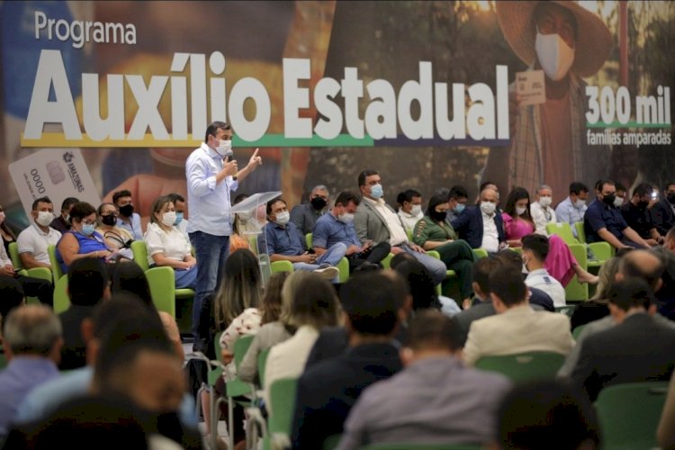 Governador Wilson Lima anuncia Auxílio Estadual permanente para 300 mil famílias em vulnerabilidade social