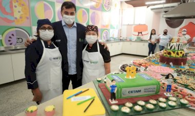 Governador Wilson Lima inaugura a maior e mais moderna escola do Cetam, a primeira da zona norte de Manaus