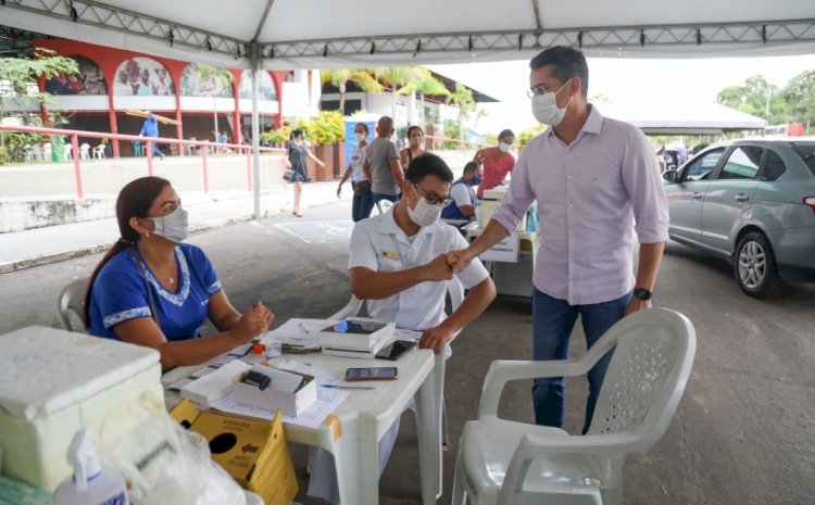 Prefeitura de Manaus amplia dose de reforço da vacina contra a Covid-19 para faixa etária de 50 a 59 anos