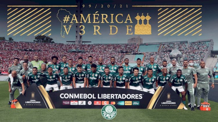 Palmeiras é campeão da Copa Libertadores da América