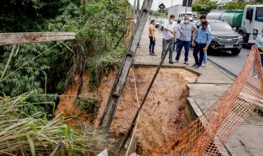 Prefeitura inicia recuperação de rede de drenagem profunda na avenida das Torres