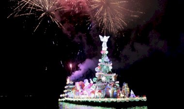 Presépio flutuante é entregue e começará a percorrer comunidades ribeirinhas