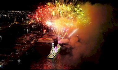 Presépio flutuante é destaque na mídia nacional e internacional