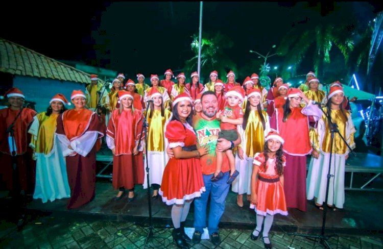 "Natal da Esperança" - Evento organizado pela Prefeitura de Autazes movimentou a praça central do município