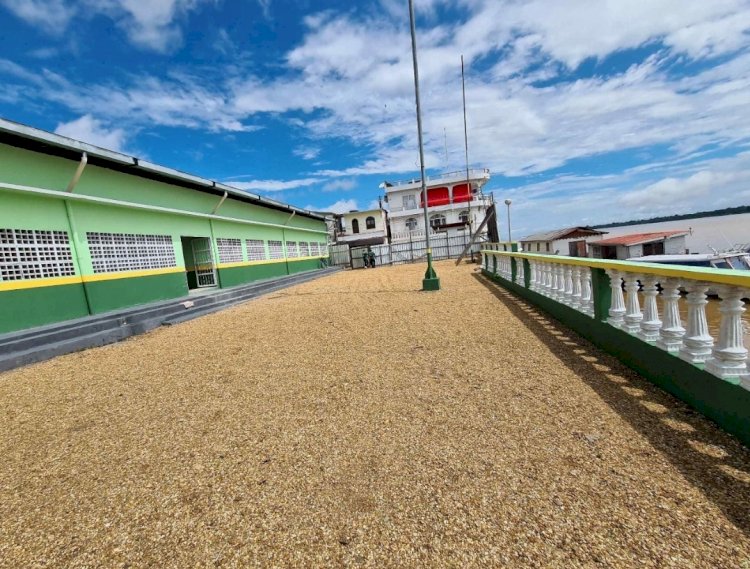 Reconstruído pelo Governo do Estado, Mercado Municipal de Nova Olinda do Norte retoma funcionamento