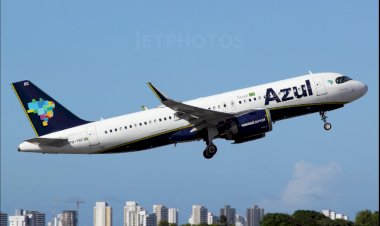 Voo da Azul retorna ao Aeroporto de Manaus após motor pegar fogo, relatam passageiros