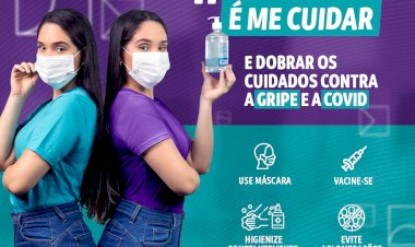 É hora de dobrar os cuidados contra a gripe e a Covid-19