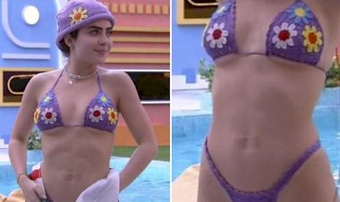 "BBB 22": Por que Jade Picon usa fita adesiva para cobrir o umbigo?
