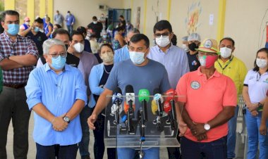 Wilson Lima lança campanha 'Pra Sambar Tem que Vacinar'