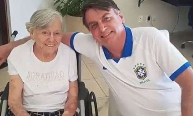 Morre a mãe de Bolsonaro, aos 94 anos, no interior de São Paulo