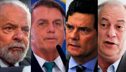 Lula tem quarenta e quatro por cento das  intenções de votos contra vinte e quatro por cento de Bolsonaro, aponta pesquisa Ipespe