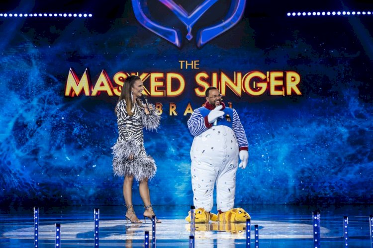 Dudu Nobre é o segundo desmascarado do 'The Masked Singer Brasil'