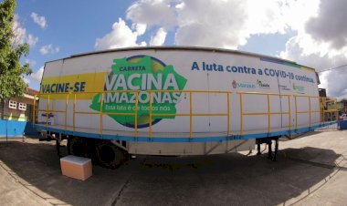 Carreta que oferta vacina contra Covid atenderá moradores de Manacapuru