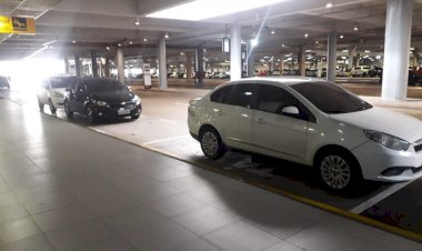 Bebê de 1 ano é resgatado após ficar trancado em carro no Aeroporto de Manaus