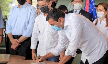 Governador Wilson Lima e prefeito David Almeida assinam protocolo de intenções inédito no segmento de gás natural