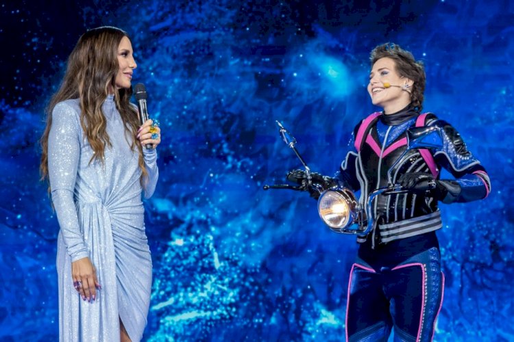 Letícia Colin é a terceira desmascarada do 'The Masked Singer Brasil'