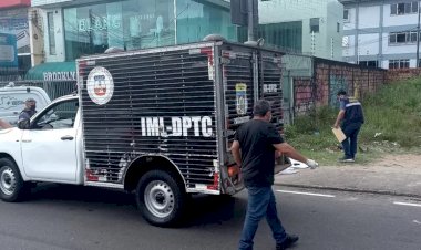 Homem e mulher morrem em acidente de moto em avenida de Manaus