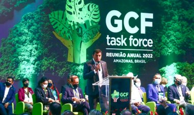 Wilson Lima convida investidores a conhecer a Amazônia, durante abertura da 12ª Reunião Anual do GCF