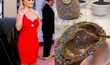 Britney Spears compartilha ovo de Páscoa de confeitaria de Rondônia