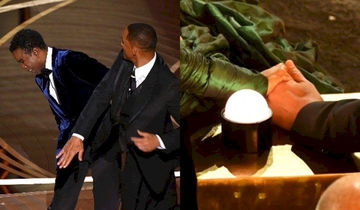 Will Smith dá tapa no rosto de Chris Rock após piada na premiação do Oscar 2022