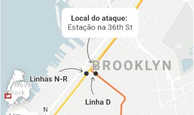 Ataque a tiros deixa 16 feridos em metrô de Nova York; polícia procura autor dos disparos