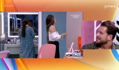 BBB 22: Gustavo assiste ao vídeo de estratégia de Laís e reencontra a ex-sister: ''Está me esperando mesmo?''