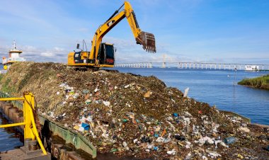 Prefeitura de Manaus realiza transbordo de 600 toneladas de resíduos sólidos