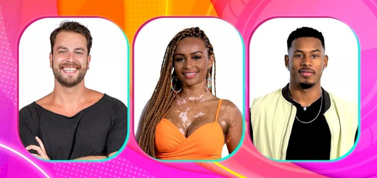 14º Paredão do BBB 22 é entre Gustavo, Natália e Paulo André